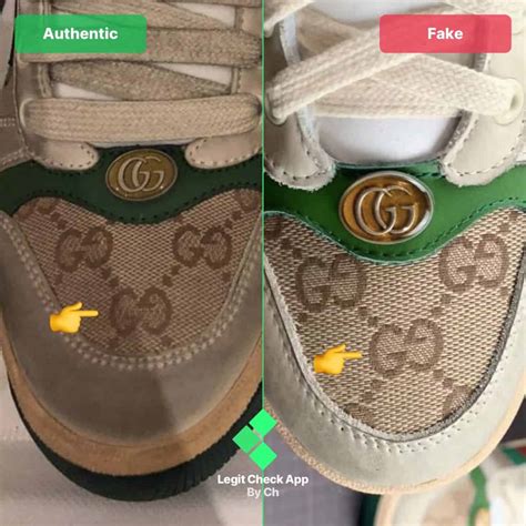 gucci shoes fake vs original|how to check gucci shoes.